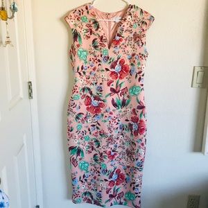New York and Company floral cocktail dress